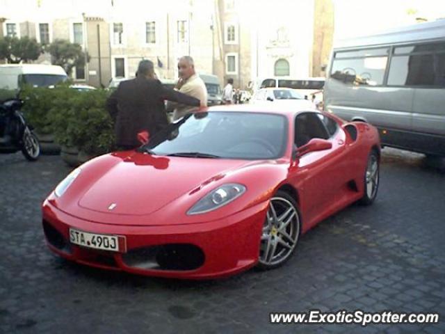 Ferrari F430 spotted in Rome, Italy