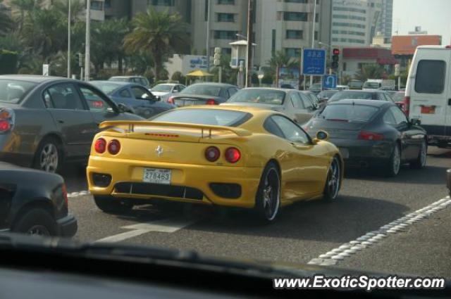 Ferrari 360 Modena spotted in Kuwait, Kuwait