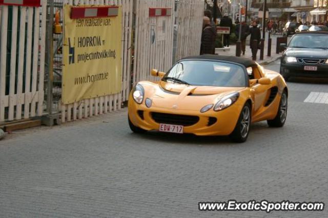 Lotus Exige spotted in Knokke, Belgium