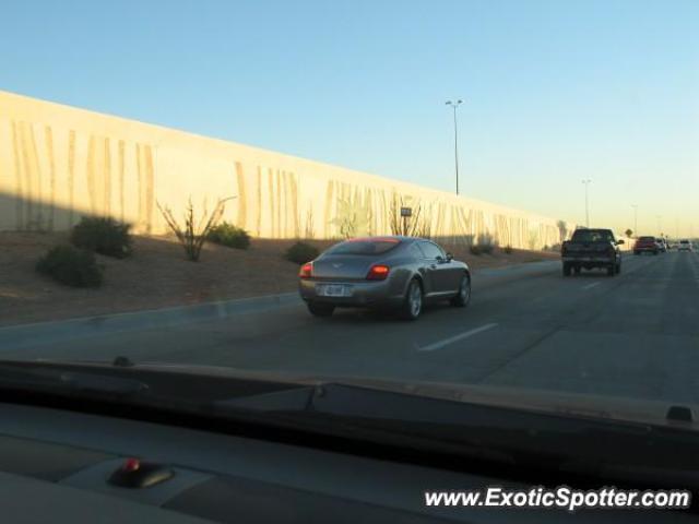 Bentley Continental spotted in Scottsdale, Arizona