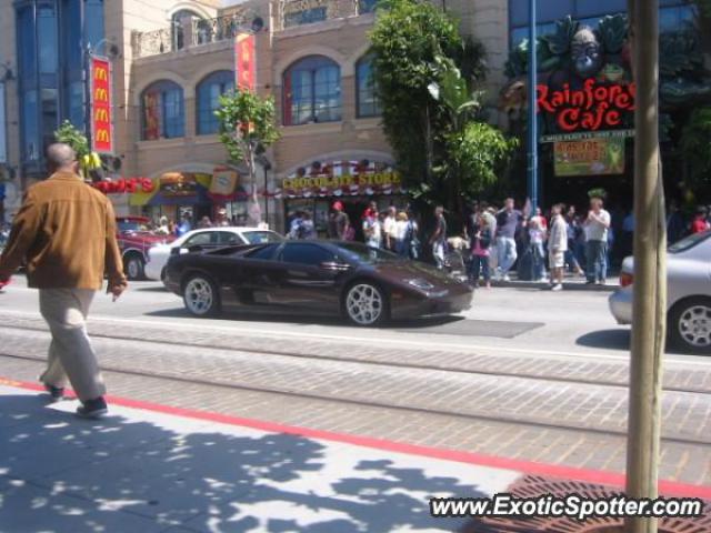 Lamborghini Diablo spotted in San Francisco, California