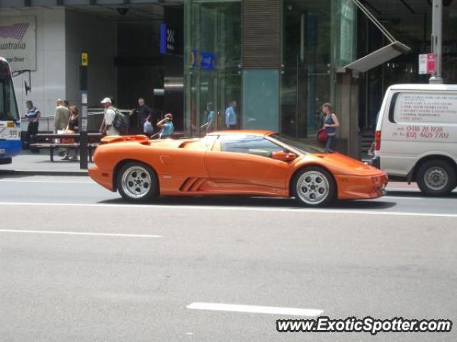 Lamborghini Diablo spotted in Sydney, Australia