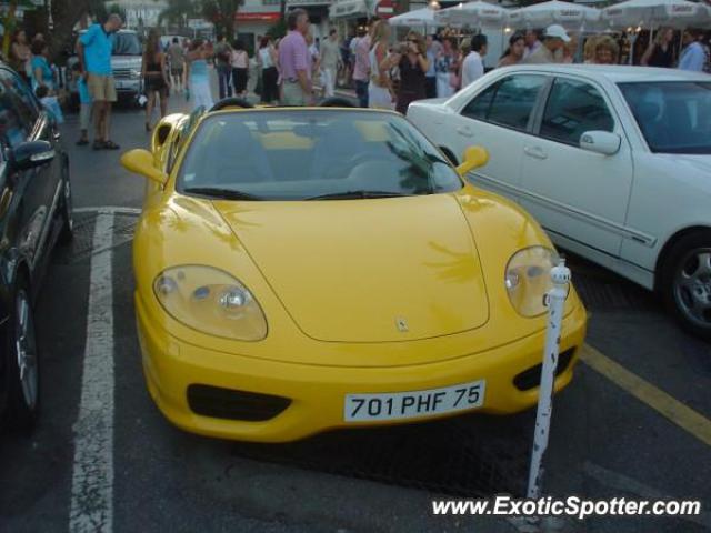 Ferrari 360 Modena spotted in Puerto banus, Spain