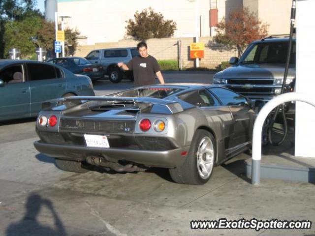 Lamborghini Diablo spotted in Rowland Heights, California