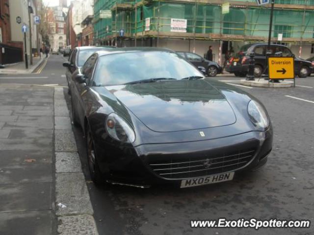 Ferrari 612 spotted in London, United Kingdom