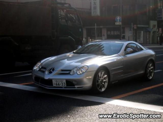 Mercedes SLR spotted in Tokyo, Japan