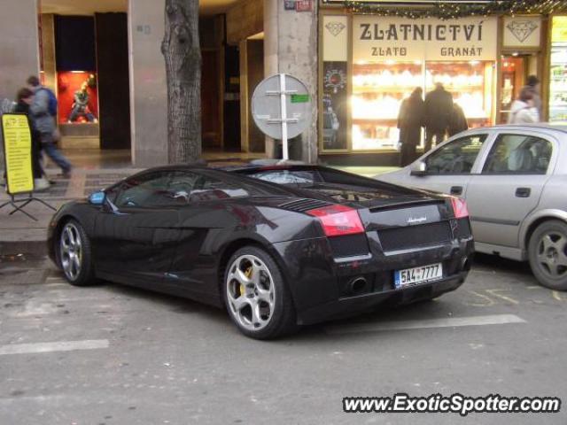 Lamborghini Gallardo spotted in Prague, Czech Republic