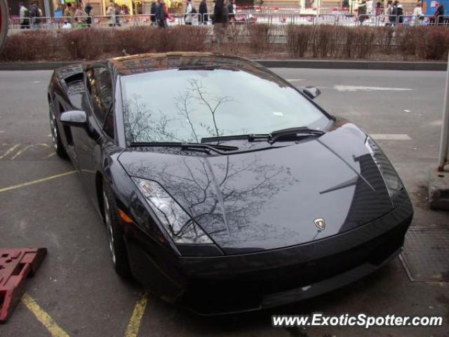 Lamborghini Gallardo spotted in Prague, Czech Republic