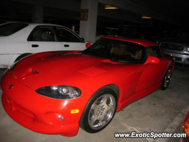 Dodge Viper spotted in Cabazon, California