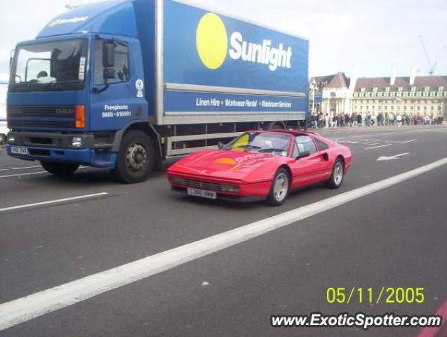 Ferrari 328 spotted in London, United Kingdom