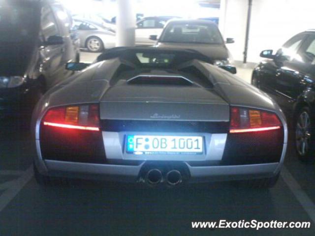 Lamborghini Murcielago spotted in Frankfurt, Germany