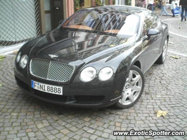 Bentley Continental spotted in Frankfurt, Germany