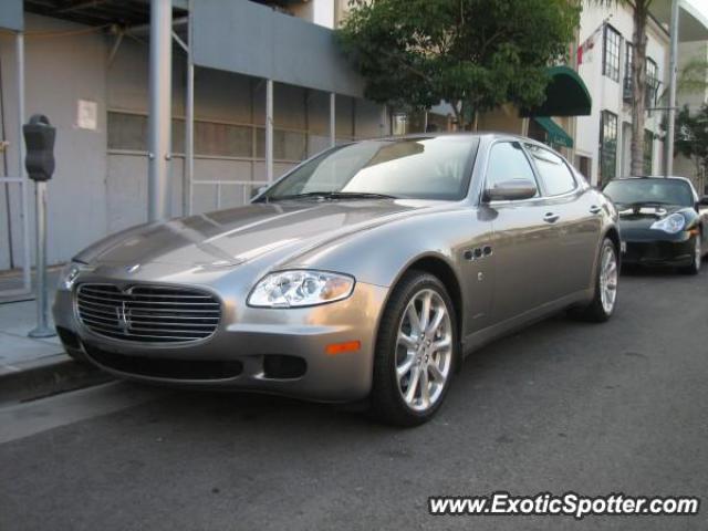 Maserati Quattroporte spotted in Beverly Hills, California