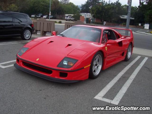 Ferrari F40 spotted in Calabasas, California