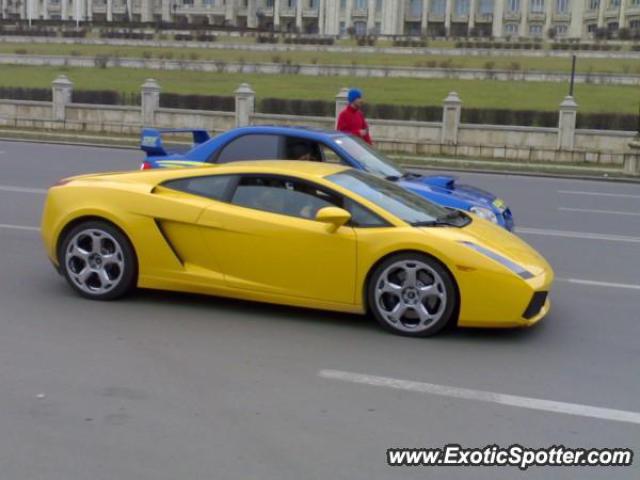 Lamborghini Gallardo spotted in Bucharest, Romania