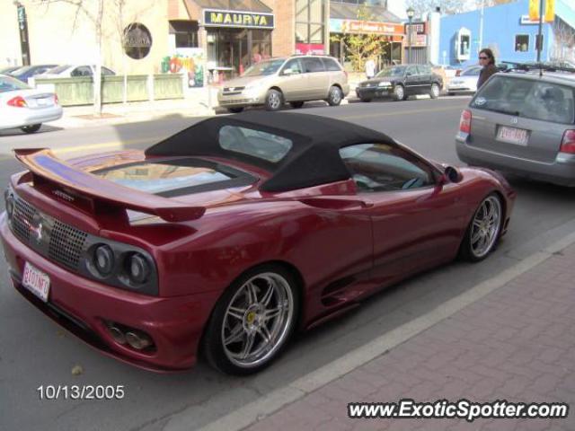 Ferrari 360 Modena spotted in Calgary, AB, Canada
