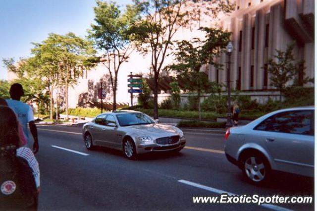 Maserati Quattroporte spotted in Quebec, Canada