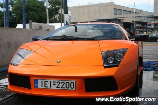 Lamborghini Murcielago spotted in Athens, Greece