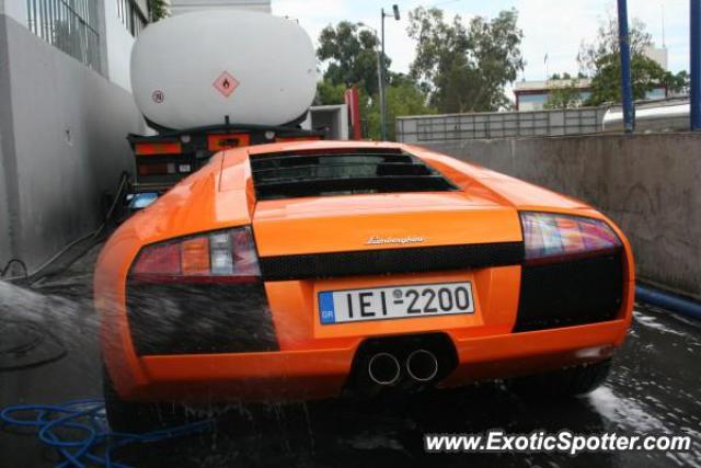 Lamborghini Murcielago spotted in Athens, Greece