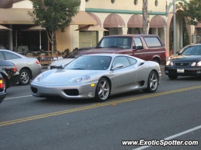 Ferrari 360 Modena spotted in Beverly Hills, California