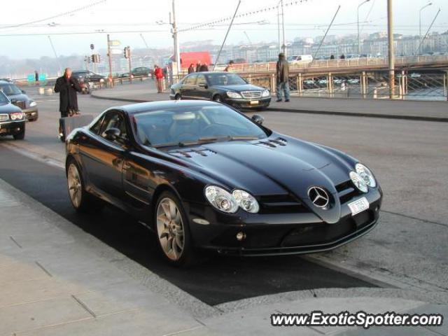 Mercedes SLR spotted in Geneve, Switzerland