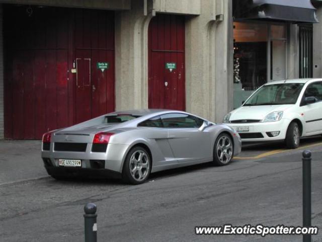 Lamborghini Gallardo spotted in Geneve, Switzerland