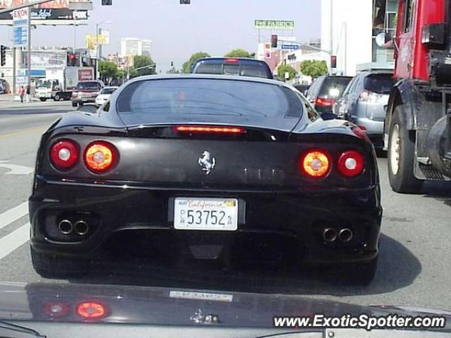 Ferrari 360 Modena spotted in Los Angeles, California