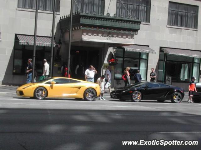 Lamborghini Gallardo spotted in Indianapolis, Indiana