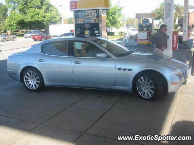 Maserati Quattroporte spotted in Hinsdale, Illinois