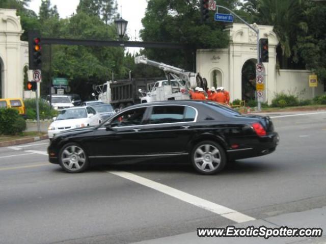 Bentley Continental spotted in Los Angeles, California