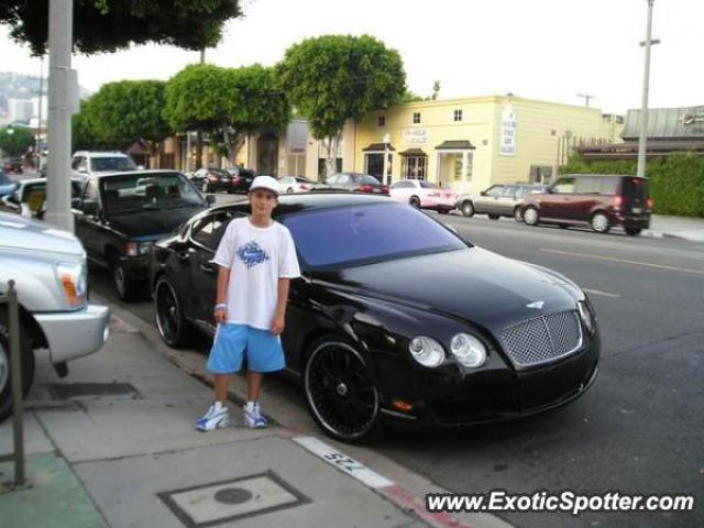 Bentley Continental spotted in Los Angeles, California