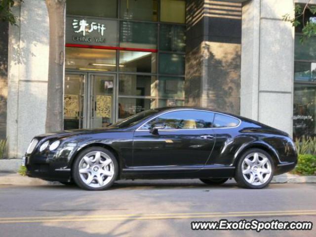 Bentley Continental spotted in Taichung, Taiwan