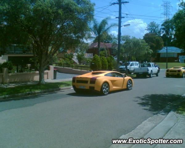 Lamborghini Gallardo spotted in Sydney, Australia