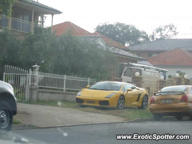 Lamborghini Gallardo spotted in Sydney, Australia