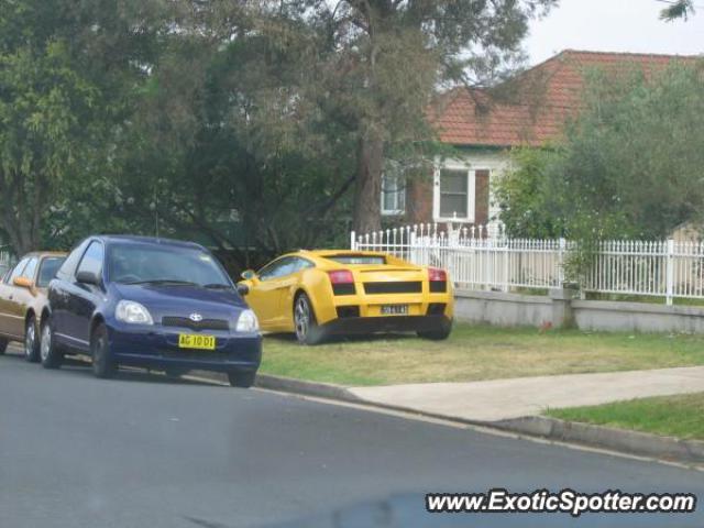 Lamborghini Gallardo spotted in Sydney, Australia