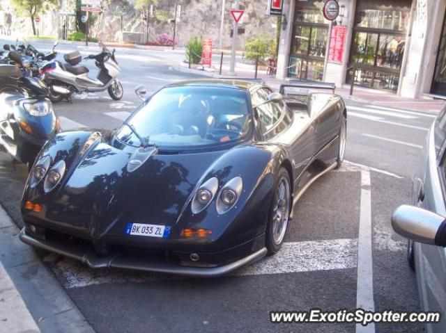 Pagani Zonda spotted in Monte Carlo, Monaco