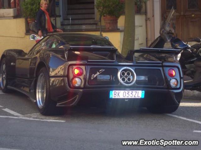 Pagani Zonda spotted in Monte Carlo, Monaco