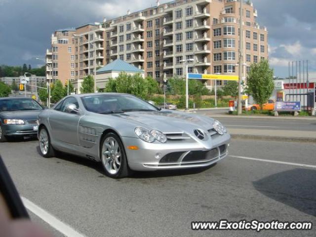 Mercedes SLR spotted in Toronto, Canada