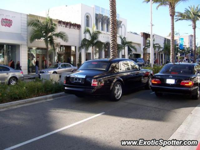 Rolls Royce Phantom spotted in Beverly Hills, California