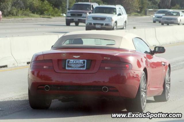 Aston Martin DB9 spotted in Santa Clarita, California