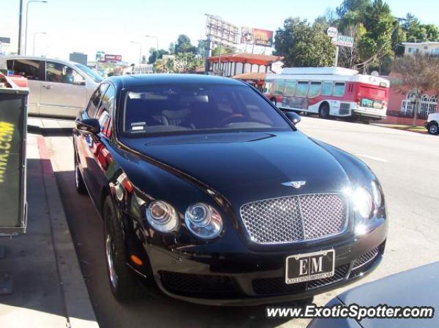 Bentley Continental spotted in Calabasas, California