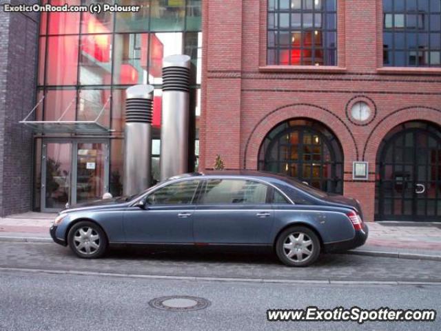Mercedes Maybach spotted in Hamburg, Germany