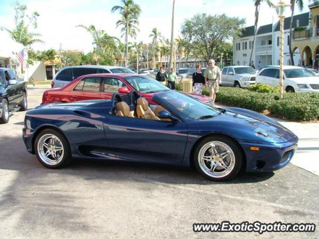 Ferrari 360 Modena spotted in Naples, Florida