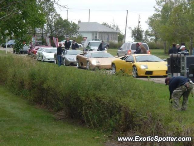 Lamborghini Countach spotted in Rouleau, Canada