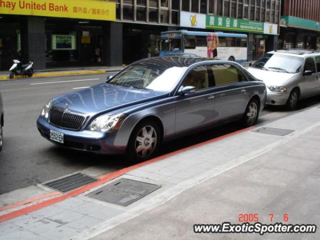 Mercedes Maybach spotted in Taipei, Taiwan