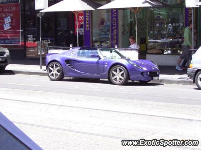 Lotus Elise spotted in Melbourne, Australia