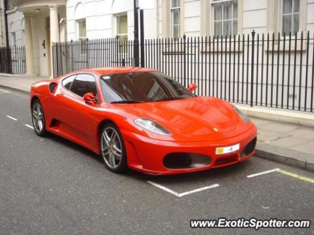 Ferrari F430 spotted in London, United Kingdom