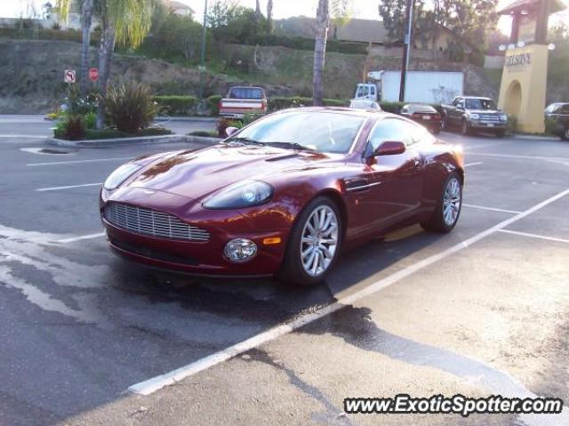 Aston Martin Vanquish spotted in Calabasas, California