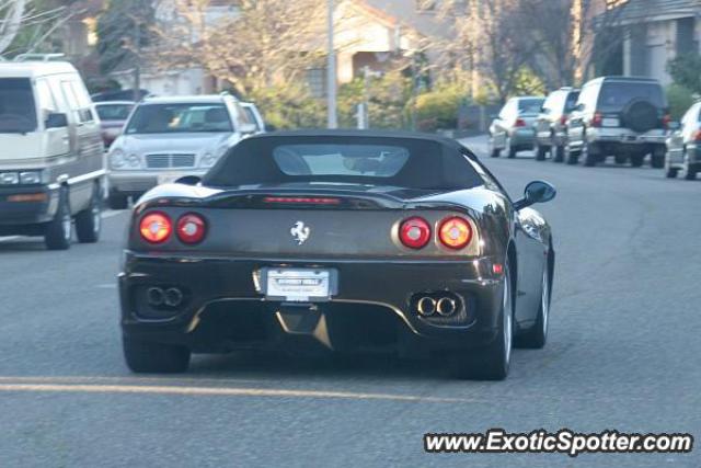Ferrari 360 Modena spotted in Agoura Hills, California