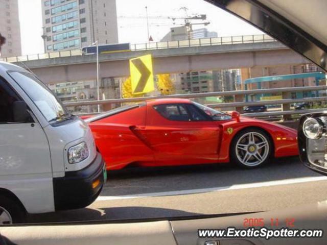 Ferrari Enzo spotted in Seoul, South Korea